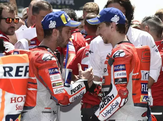 Andrea Dovizioso, Jorge Lorenzo Titel-Bild zur News: Andrea Dovizioso, Jorge Lorenzo