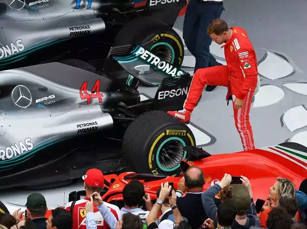 Sebastian Vettel, Lewis Hamilton Titel-Bild zur News: Sebastian Vettel, Lewis Hamilton
