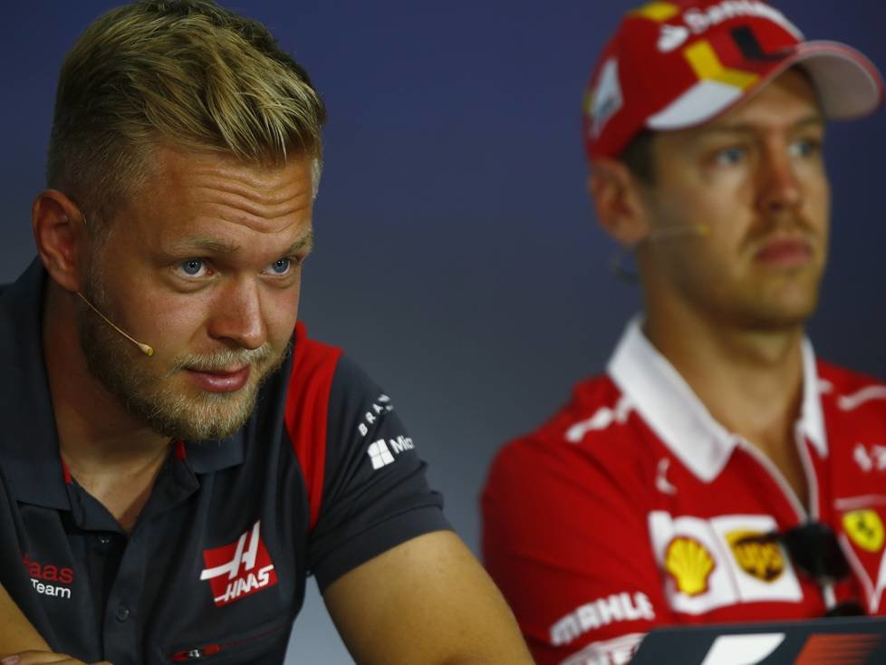 Kevin Magnussen, Sebastian Vettel