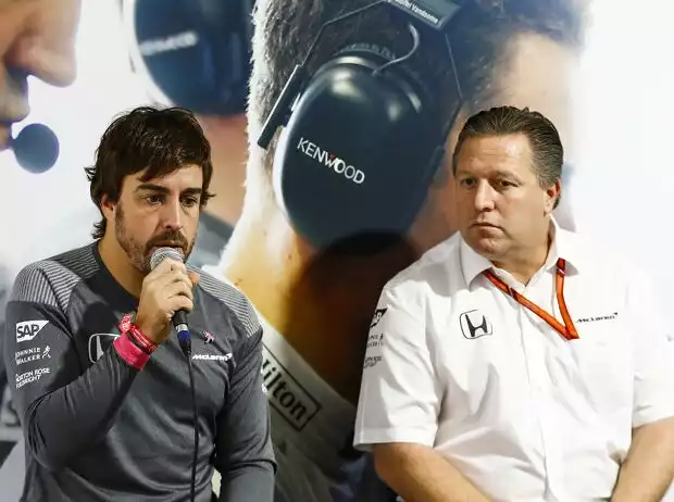 Fernando Alonso, Zak Brown Titel-Bild zur News: Fernando Alonso, Zak Brown