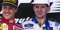 Michael Schumacher und Adrian Newey