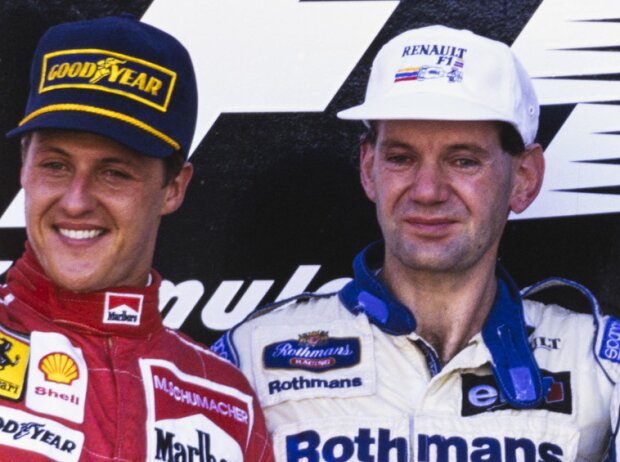 Michael Schumacher und Adrian Newey