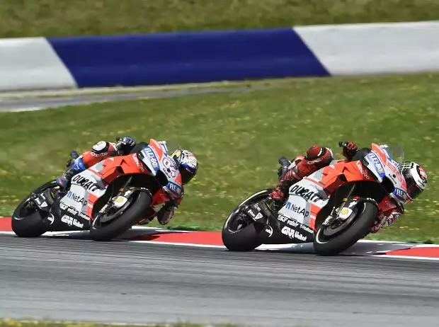 Titel-Bild zur News: Jorge Lorenzo, Andrea Dovizioso
