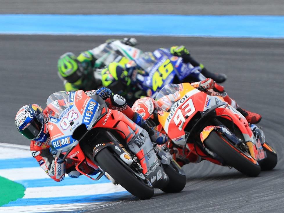 Andrea Dovizioso, Marc Marquez