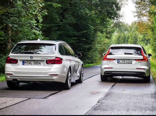 BMW 3er Touring vs. Volvo V60 2018