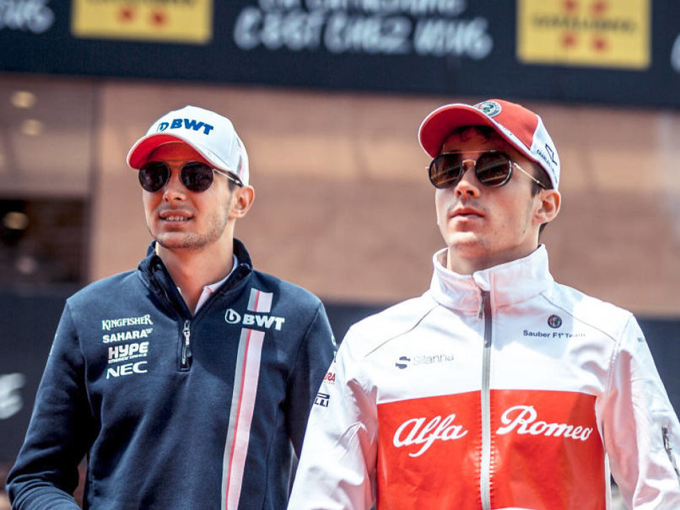 Esteban Ocon, Charles Leclerc
