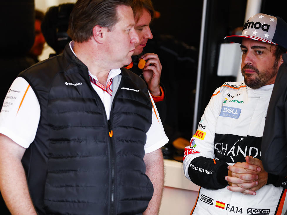 Zak Brown, Fernando Alonso