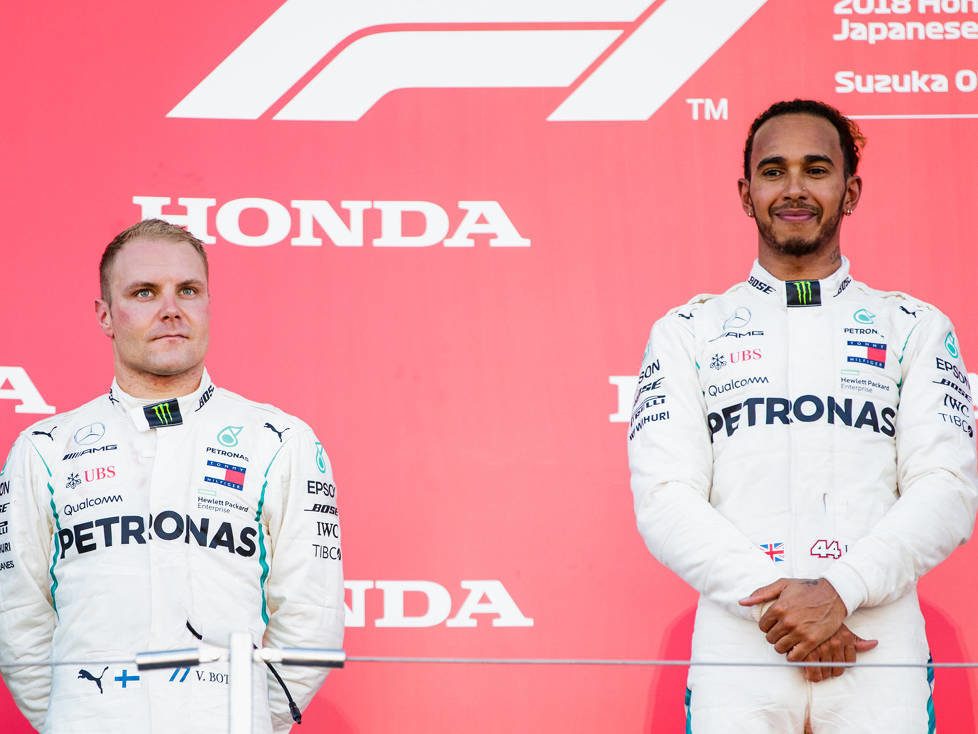 Valtteri Bottas, Lewis Hamilton