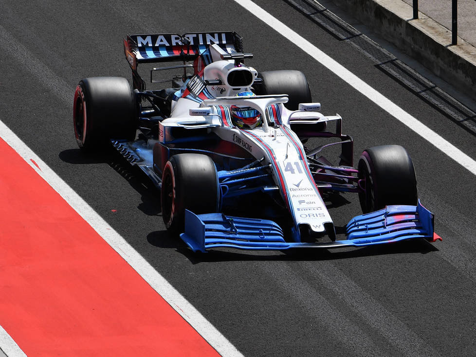 Williams mit 2019er-Frontflügel