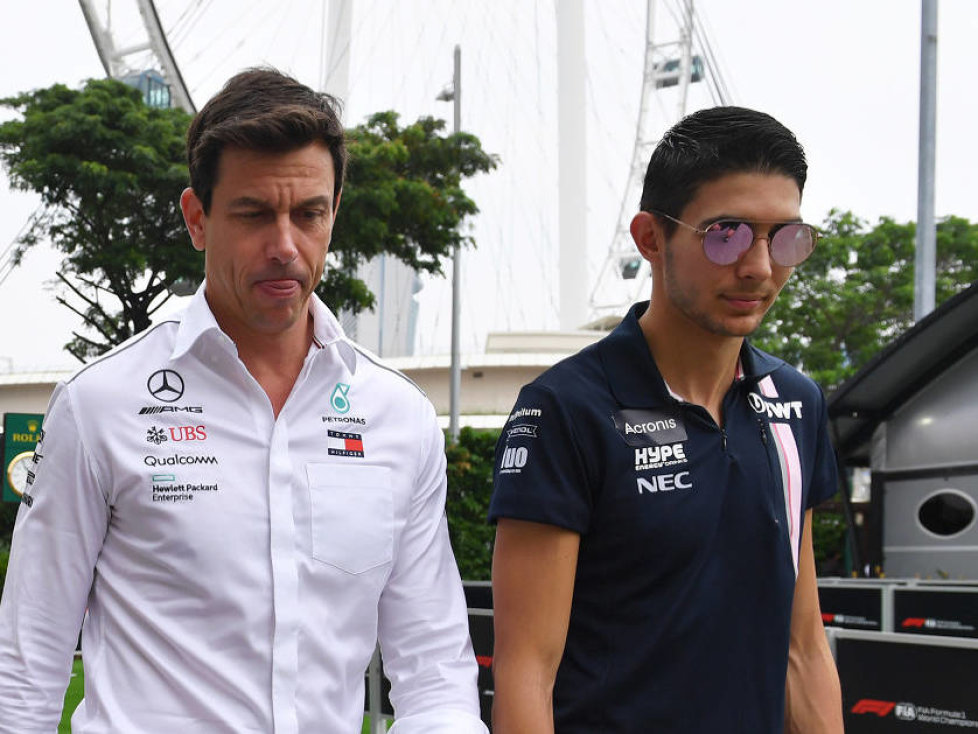 Esteban Ocon, Toto Wolff