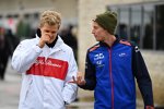 Marcus Ericsson (Sauber) und Brendon Hartley (Toro Rosso) 