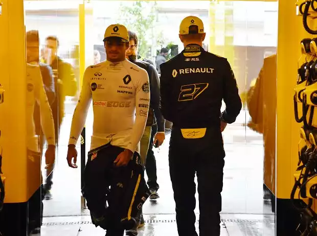 Carlos Sainz, Nico Hülkenberg Titel-Bild zur News: Carlos Sainz, Nico Hülkenberg