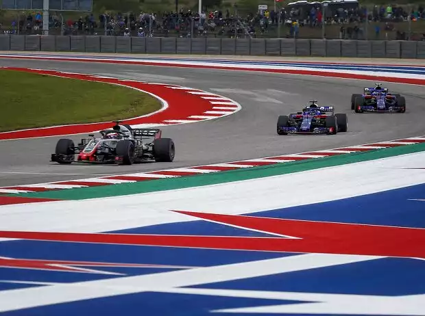 Titel-Bild zur News: Romain Grosjean, Brendon Hartley, Pierre Gasly