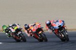 Andrea Dovizioso (Ducati), Marc Marquez (Honda) und Cal Crutchlow () 