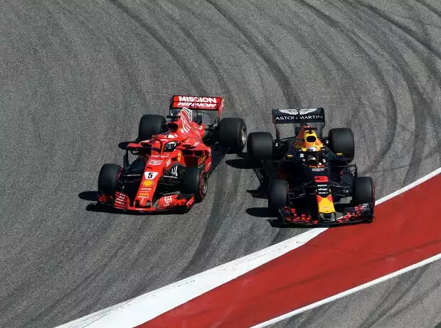 Sebastian Vettel, Daniel Ricciardo Titel-Bild zur News: Sebastian Vettel, Daniel Ricciardo