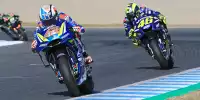 Bild zum Inhalt: "Suzuki will gewinnen": Alex Rins mischt in Motegi kräftig vorne mit