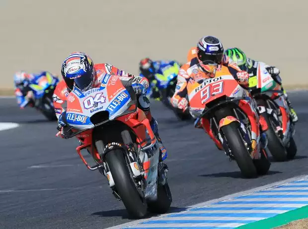 Andrea Dovizioso, Marc Marquez Titel-Bild zur News: Andrea Dovizioso, Marc Marquez