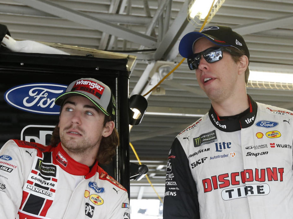 Ryan Blaney, Brad Keselowski
