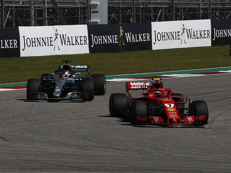 Kimi Räikkönen, Lewis Hamilton