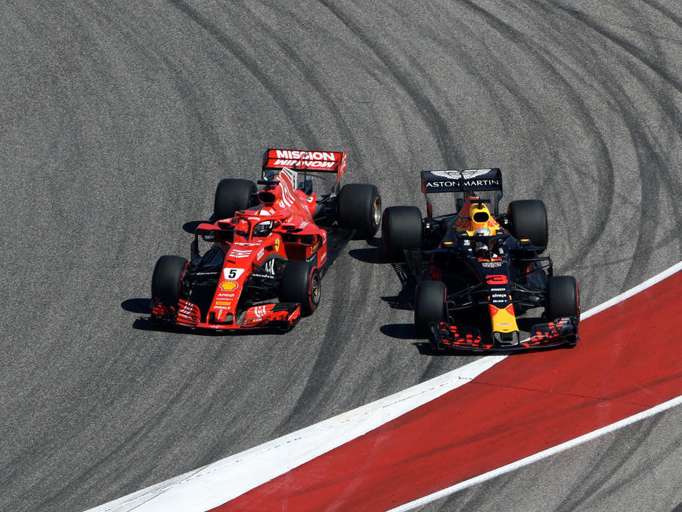 Sebastian Vettel, Daniel Ricciardo