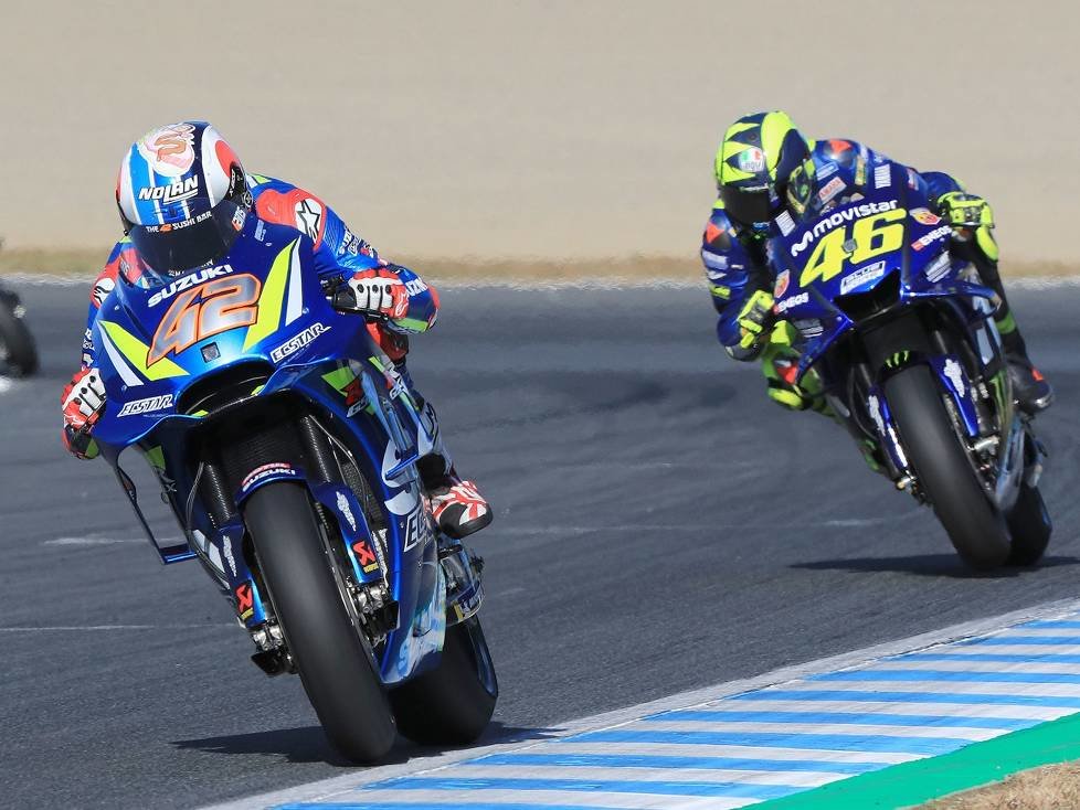 Alex Rins, Valentino Rossi