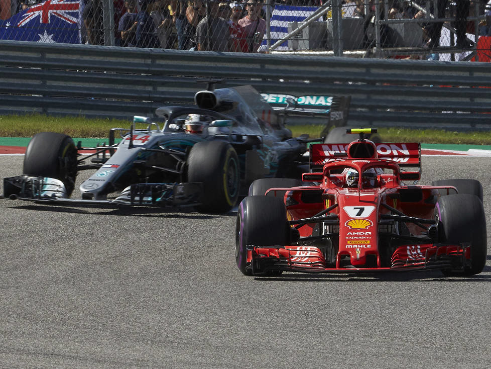 Kimi Räikkönen, Lewis Hamilton