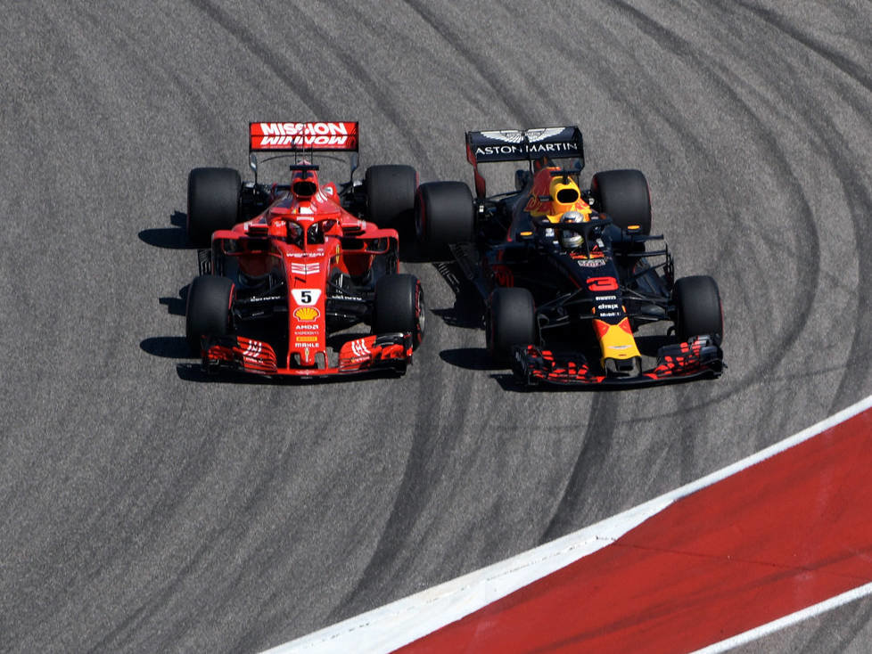Sebastian Vettel, Daniel Ricciardo