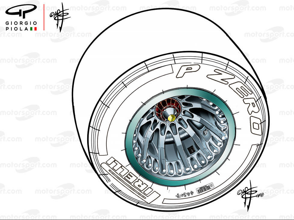 Felge Mercedes F1 W09