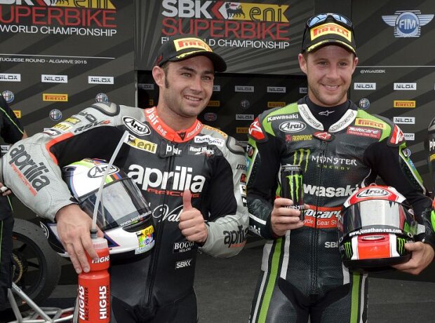 Leon Haslam, Jonathan Rea, Davide Giugliano Leon Haslam, Jonathan Rea, Davide Giugliano