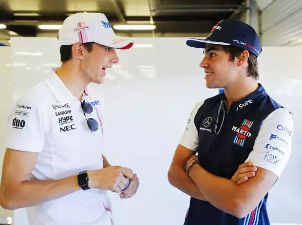 Esteban Ocon, Lance Stroll Titel-Bild zur News: Esteban Ocon, Lance Stroll