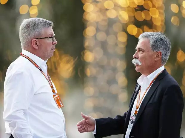 Ross Brawn, Chase Carey Titel-Bild zur News: Ross Brawn, Chase Carey