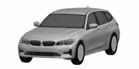 Bild zum Inhalt: BMW 3er Touring 2019 geleakt: Patentamt enthüllt neuen Kombi
