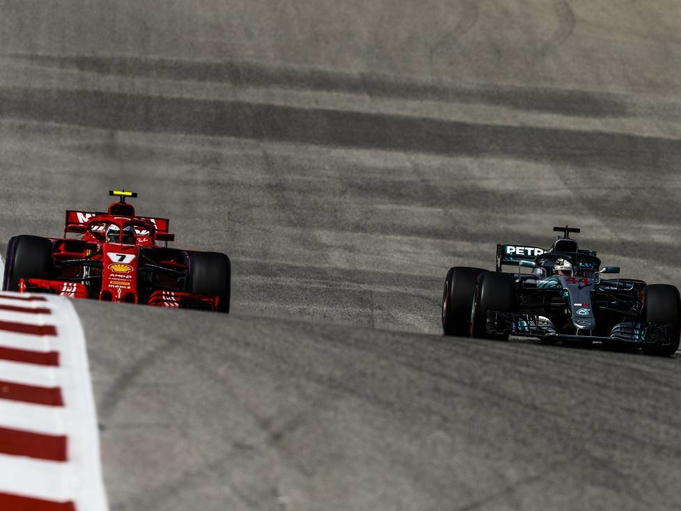 Kimi Räikkönen, Lewis Hamilton