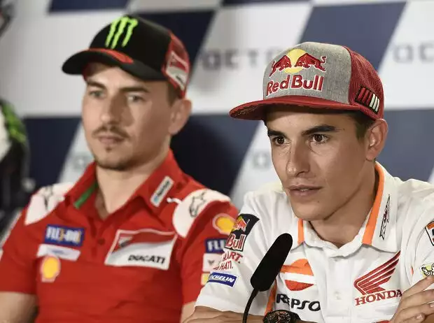 Marc Marquez, Jorge Lorenzo Titel-Bild zur News: Marc Marquez, Jorge Lorenzo