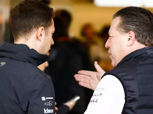 Stoffel Vandoorne, Zak Brown Titel-Bild zur News: Stoffel Vandoorne, Zak Brown