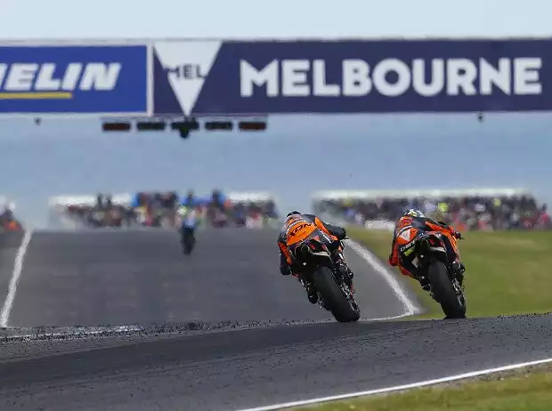 Pol Espargaro, Bradley Smith Titel-Bild zur News: Pol Espargaro, Bradley Smith