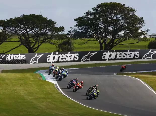 Renn-Action auf Phillip Island Titel-Bild zur News: Renn-Action auf Phillip Island