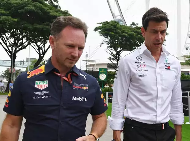 Christian Horner, Toto Wolff Titel-Bild zur News: Christian Horner, Toto Wolff