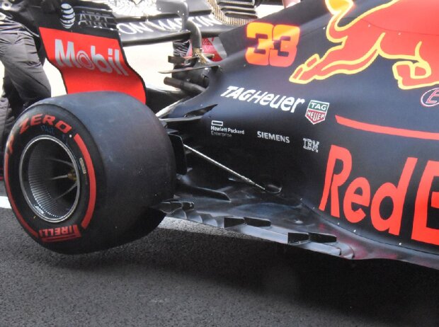 Red Bull RB14, Technik-Detail, Unterboden