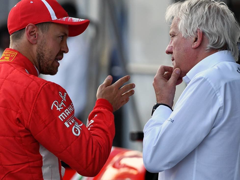 Sebastian Vettel, Charlie Whiting