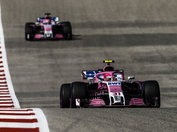 Esteban Ocon, Sergio Perez Esteban Ocon, Sergio Perez