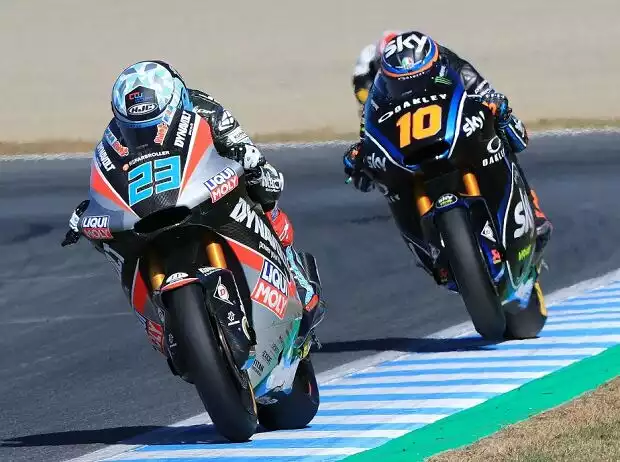 Marcel Schrötter, Luca Marini Titel-Bild zur News: Marcel Schrötter, Luca Marini