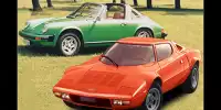 Haben es in unsere Fotostrecke geschafft: Porsche 911 und Lancia Stratos