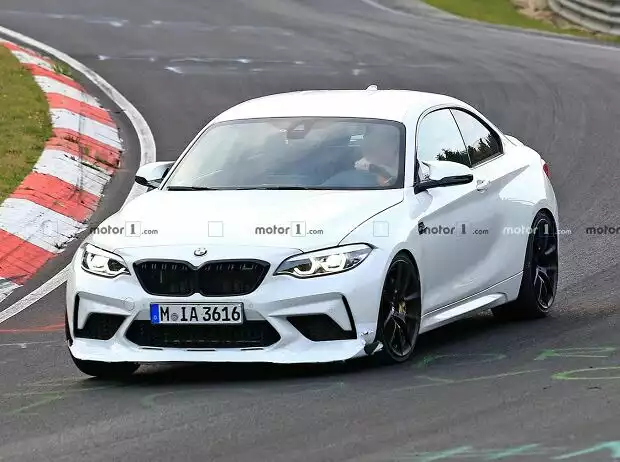 Titel-Bild zur News: BMW M2 CS Erlkönig 2019