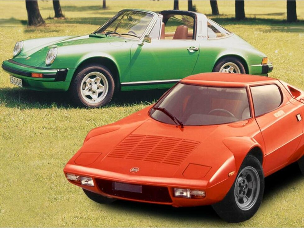 Haben es in unsere Fotostrecke geschafft: Porsche 911 und Lancia Stratos