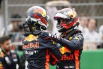 Daniel Ricciardo (Red Bull) und Max Verstappen (Red Bull) 