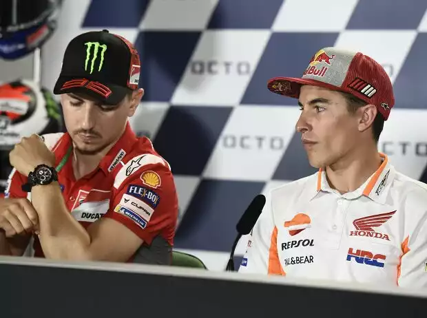Jorge Lorenzo, Marc Marquez Titel-Bild zur News: Jorge Lorenzo, Marc Marquez