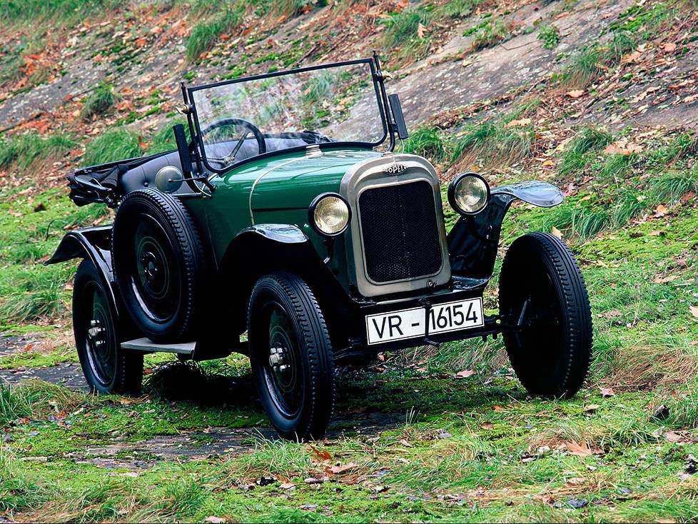 Opel 4 PS, im Volksmund Opel Laubfrosch genannt (1924)
