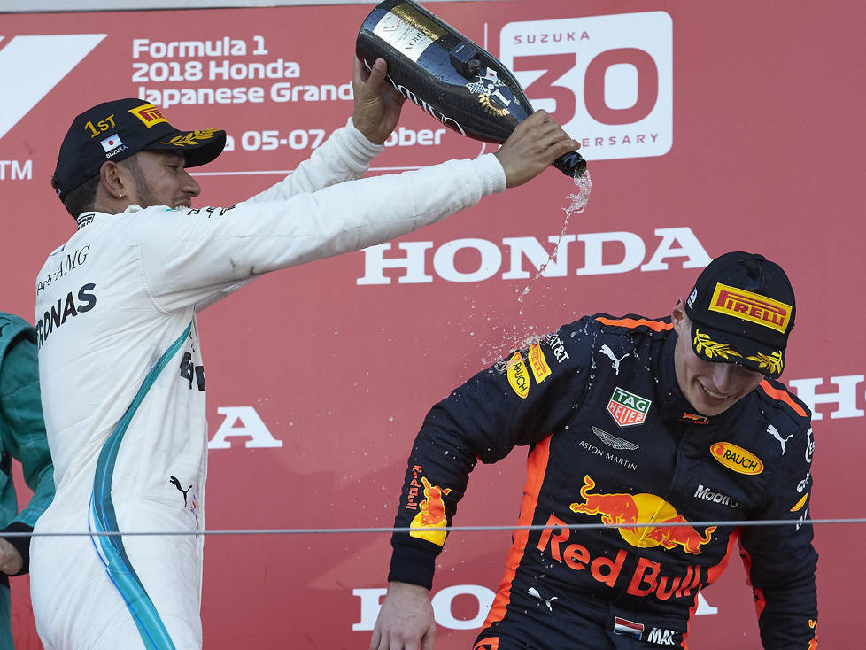 Lewis Hamilton, Max Verstappen