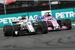 Marcus Ericsson (Sauber) und Sergio Perez (Racing Point) 